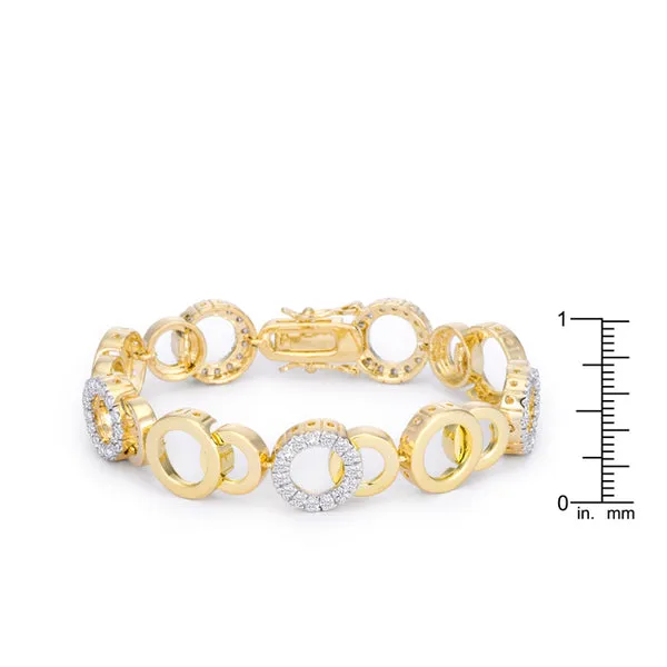 7" Circle Bijoux Bracelet for Women