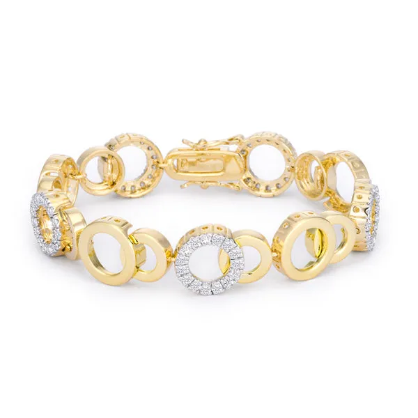 7" Circle Bijoux Bracelet for Women