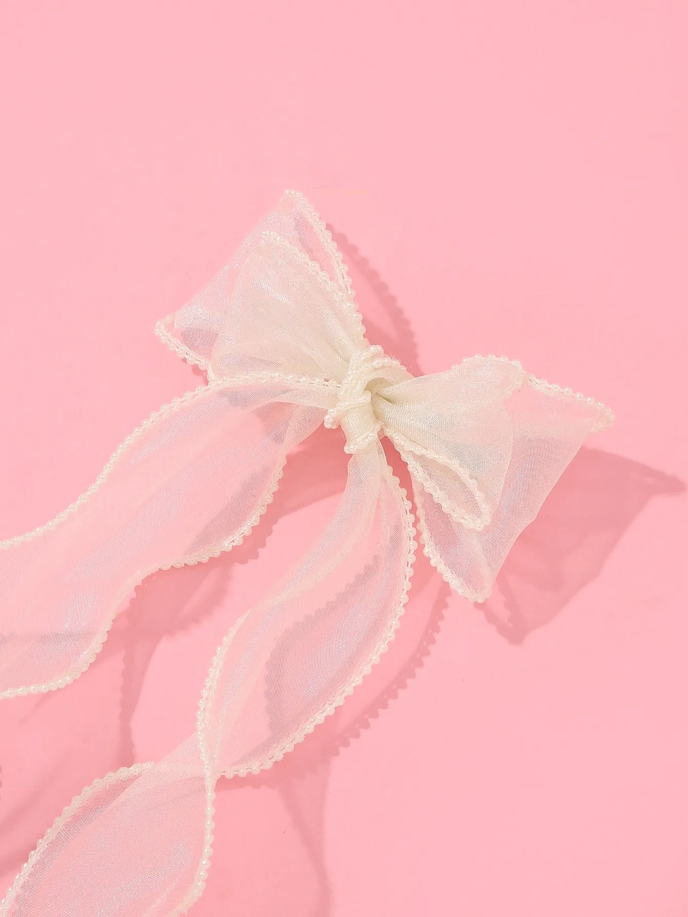 Beautiful Creative Bow Decor Hair Clip for Women Barrette Styling Hair