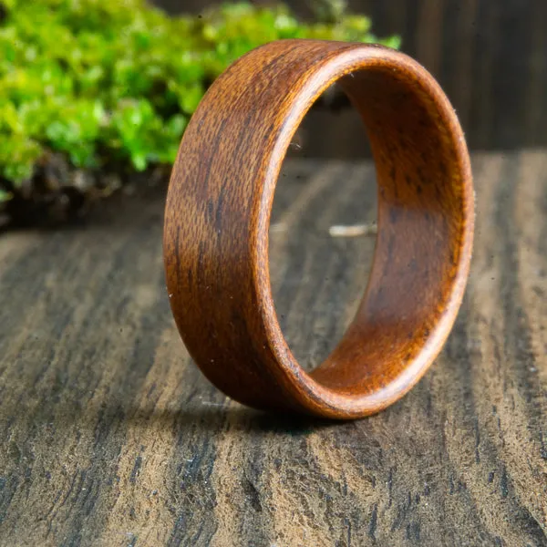 Bubinga wood ring