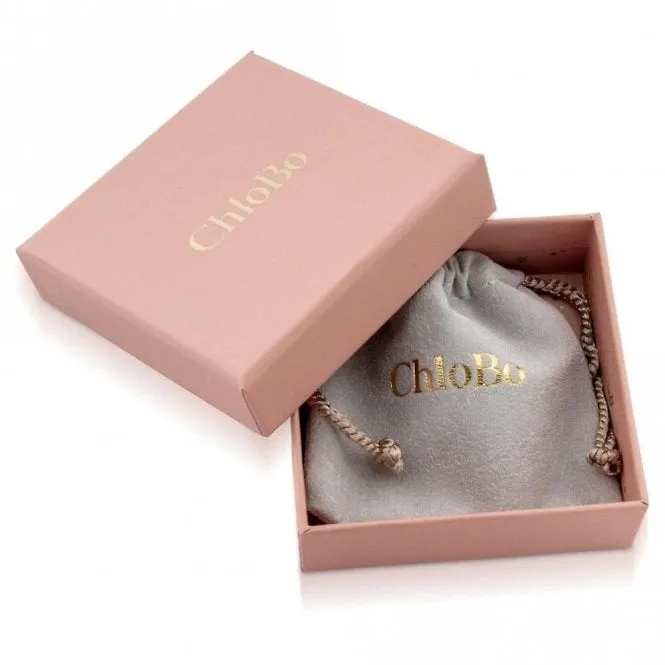CHLOBO Gold Glistening Flower Bud Aventurine Choker Necklace