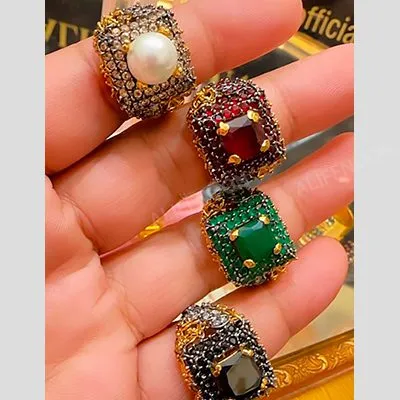 Colored Stone Ring