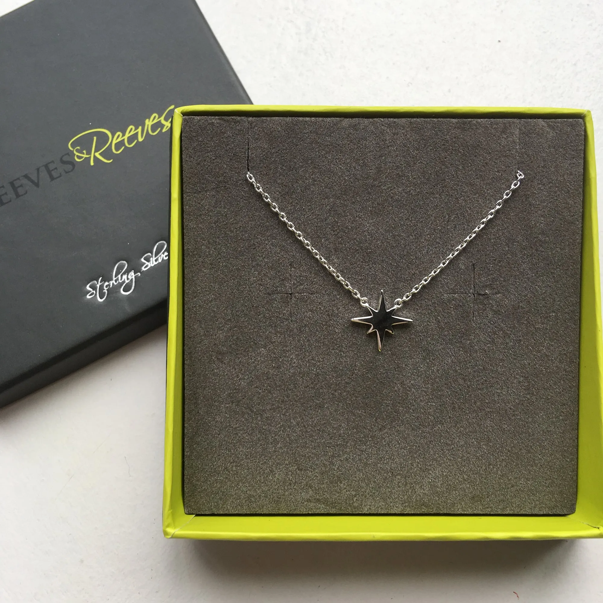 Follow that Star Sterling Silver Necklace