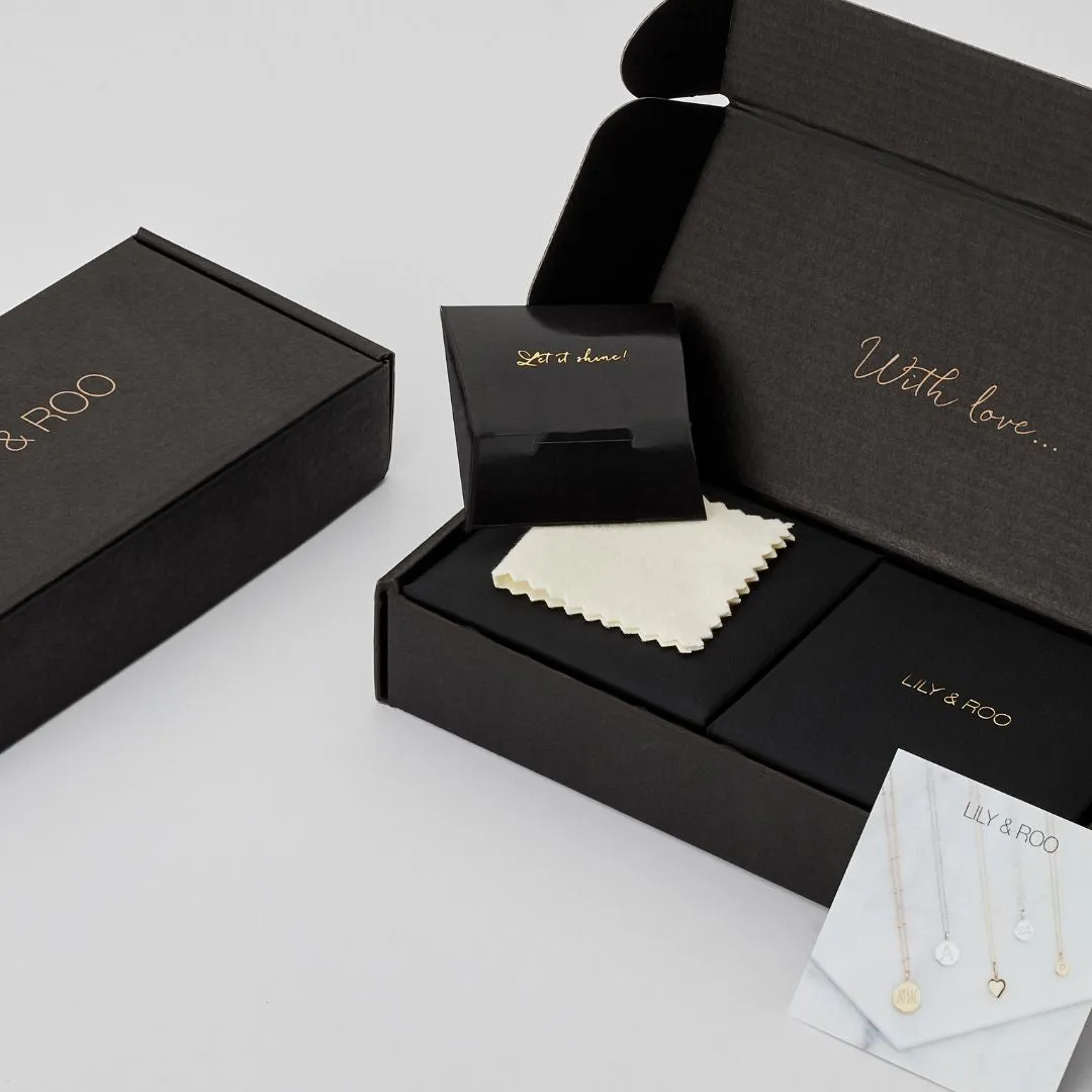 Gold Tennis Bracelet and Princess Diamond Style Stud Earrings