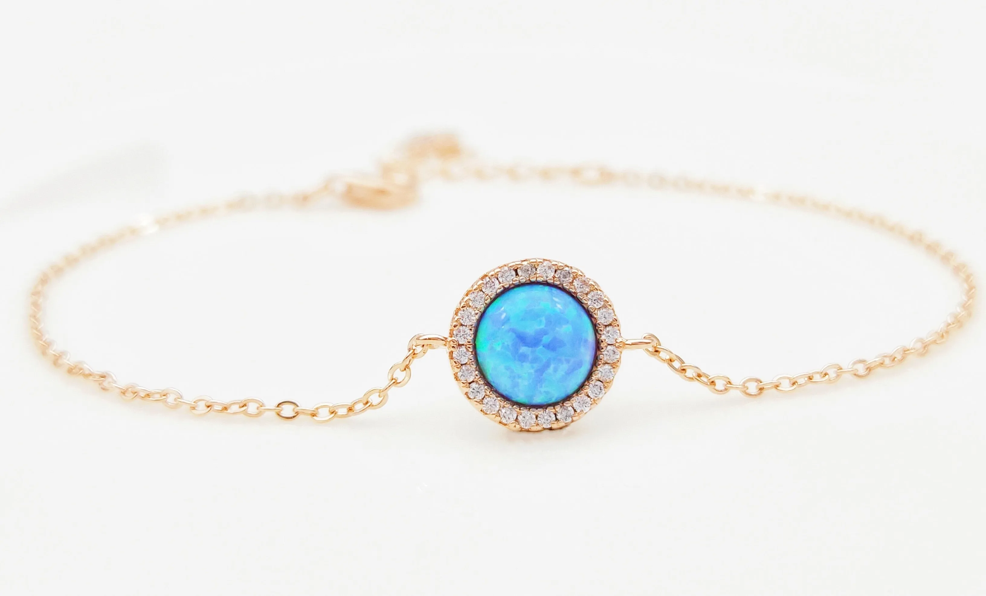 HAVANA ROUND OPAL BRACELET