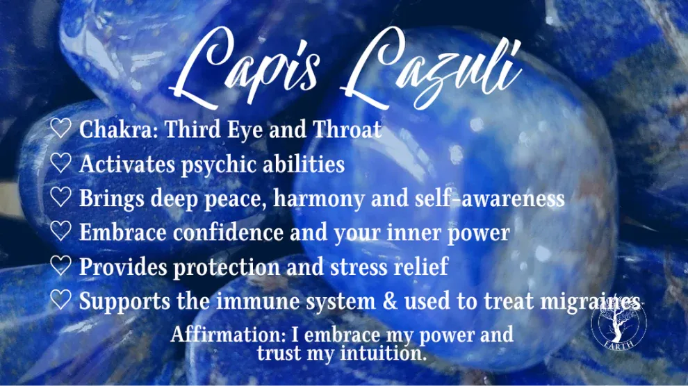 Lapis Lazuli Pearl Goddess Bracelet for Confidence, Intuition and Power
