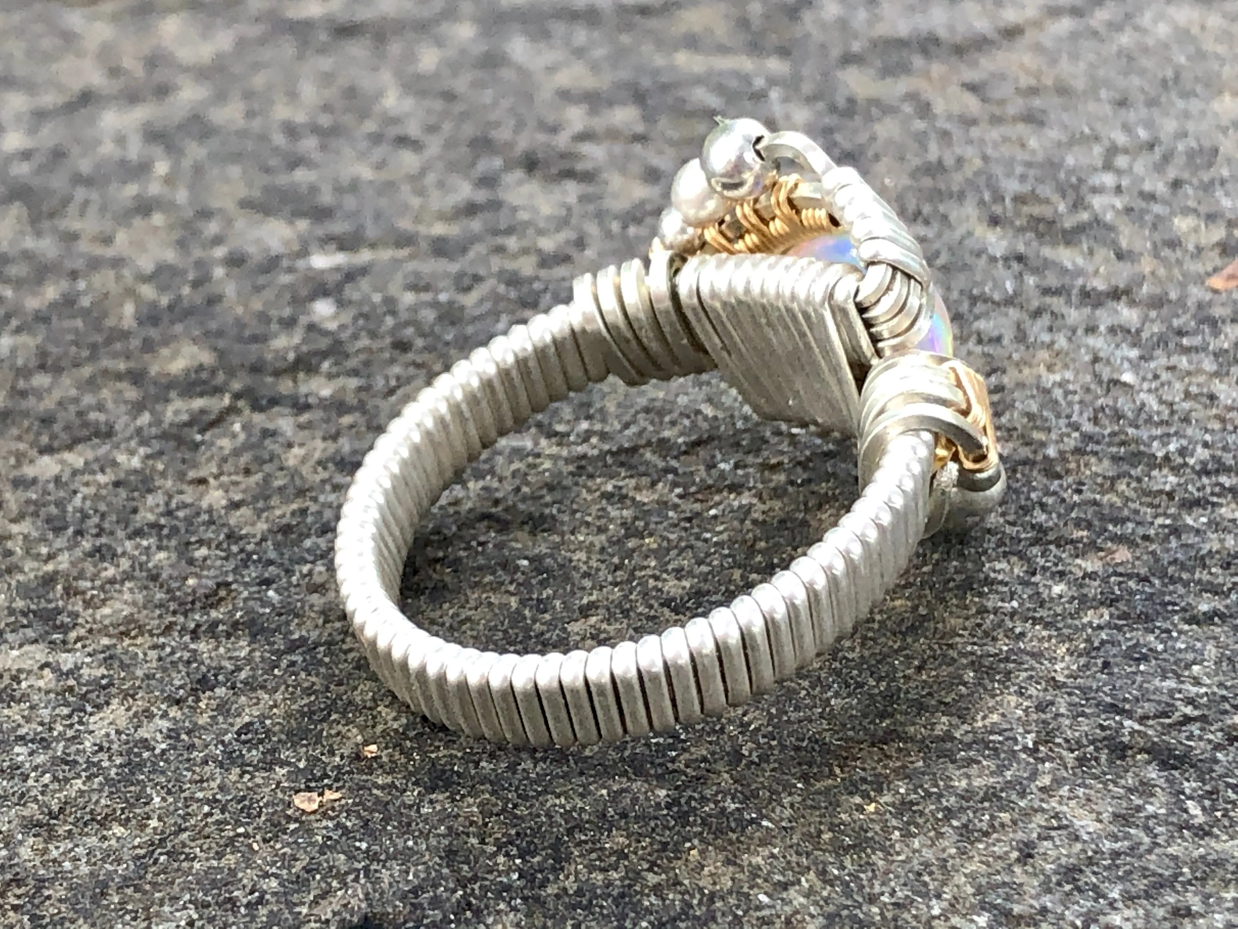 Opal Andromeda Ring