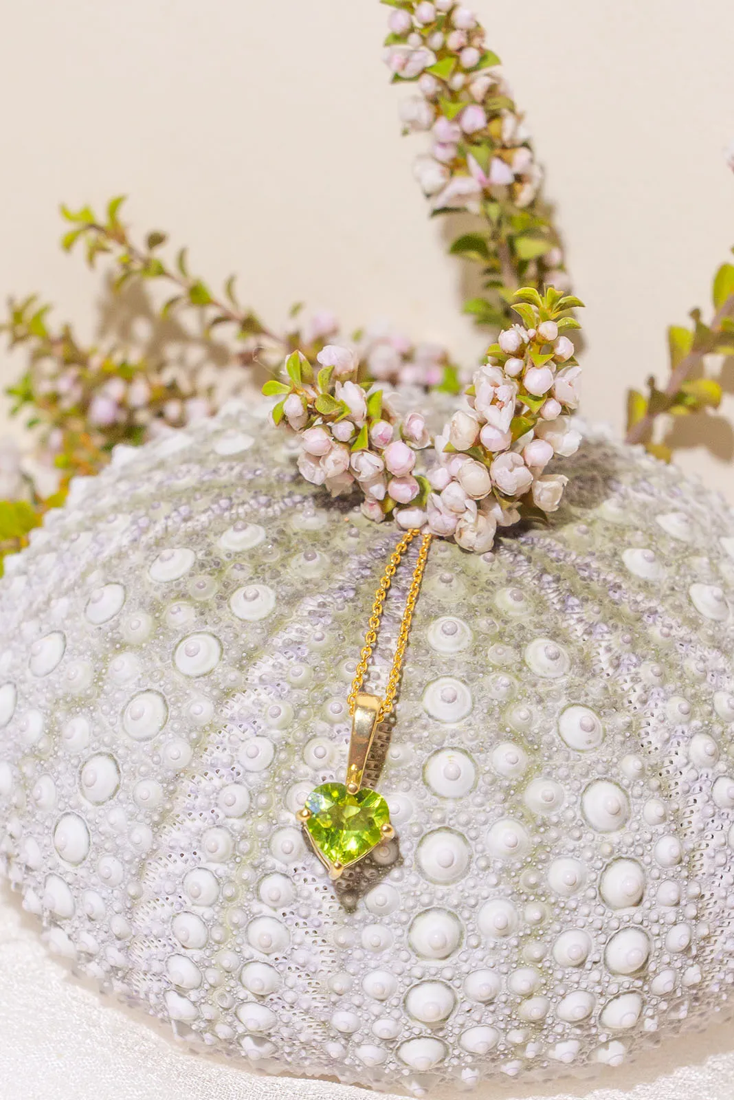 Pendant Luna Love Peridot