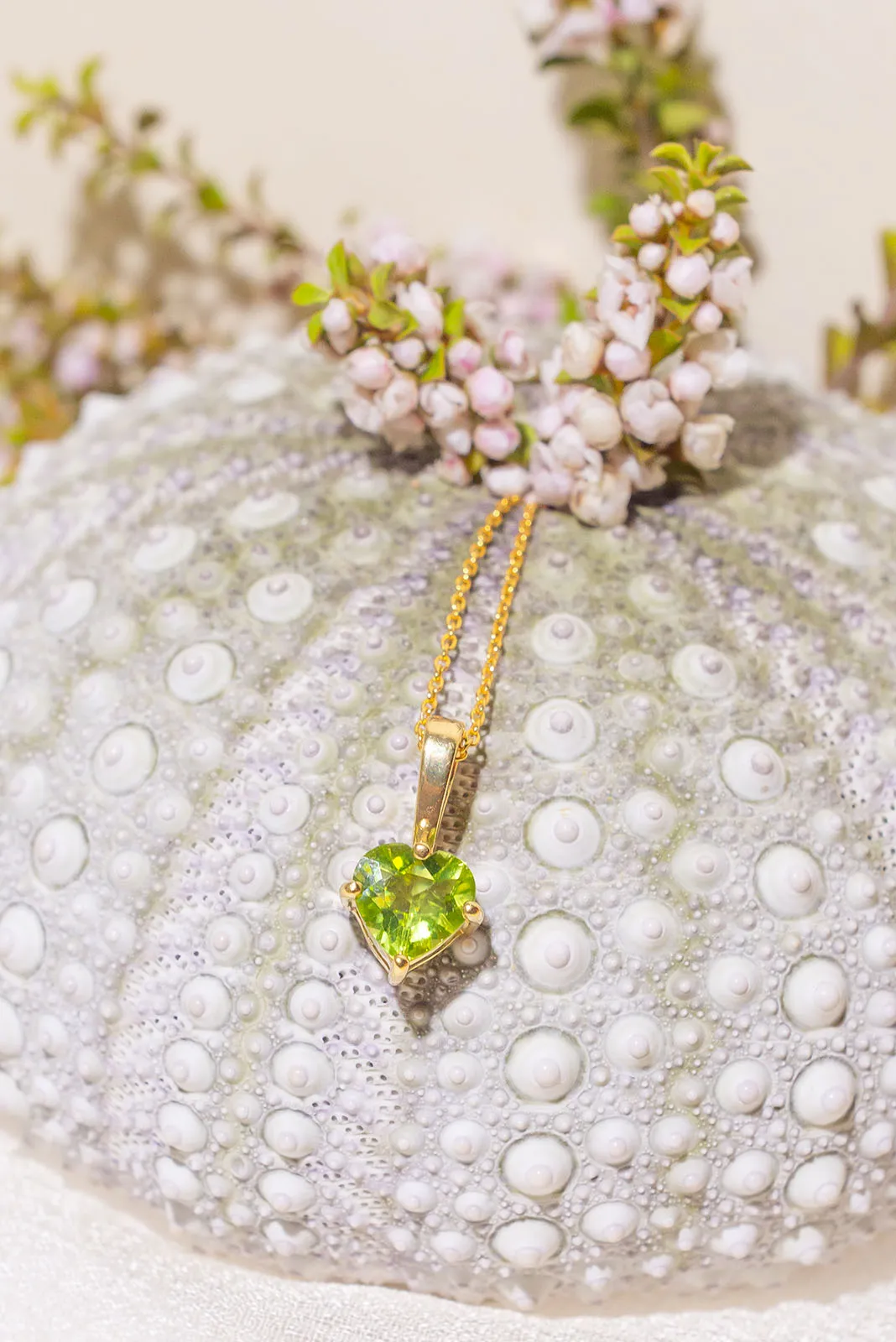 Pendant Luna Love Peridot