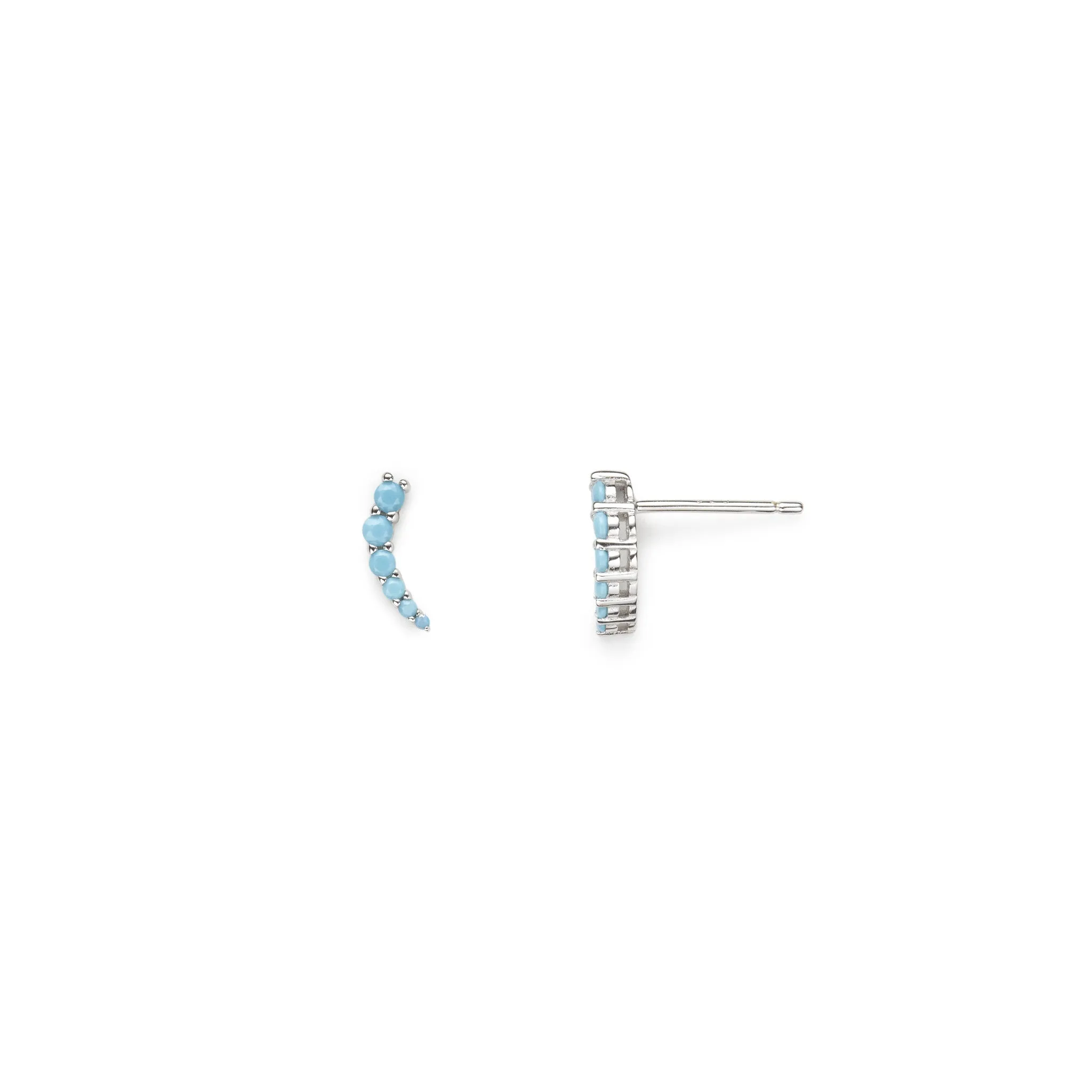 Playa Azul earrings (gold or silver)
