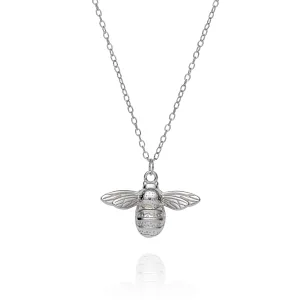 Queen Bee Necklace (Silver)