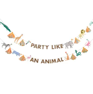 Safari Animal Large Garland