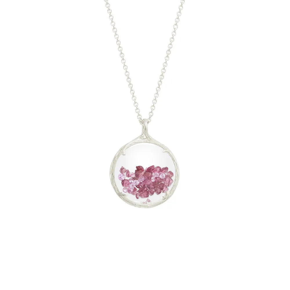 Small Birthstone Shaker Necklace