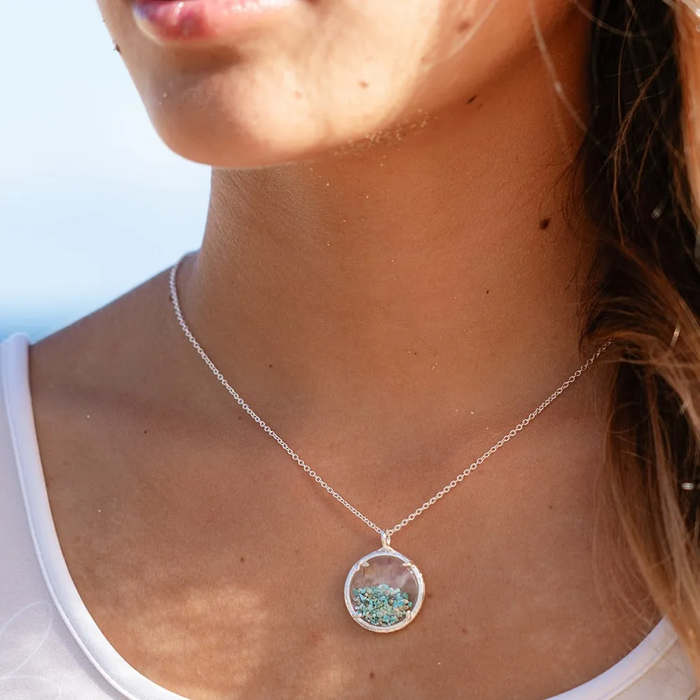 Small Birthstone Shaker Necklace
