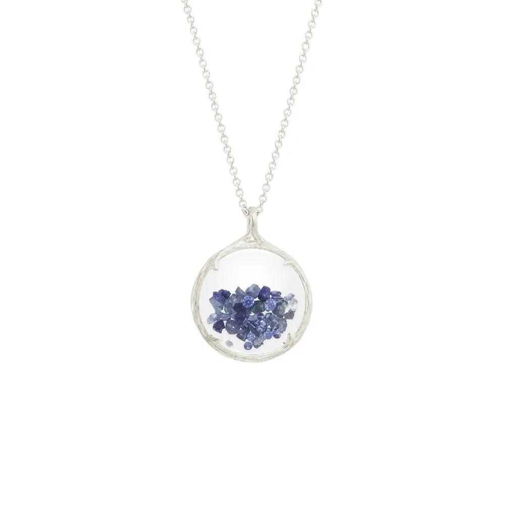 Small Birthstone Shaker Necklace