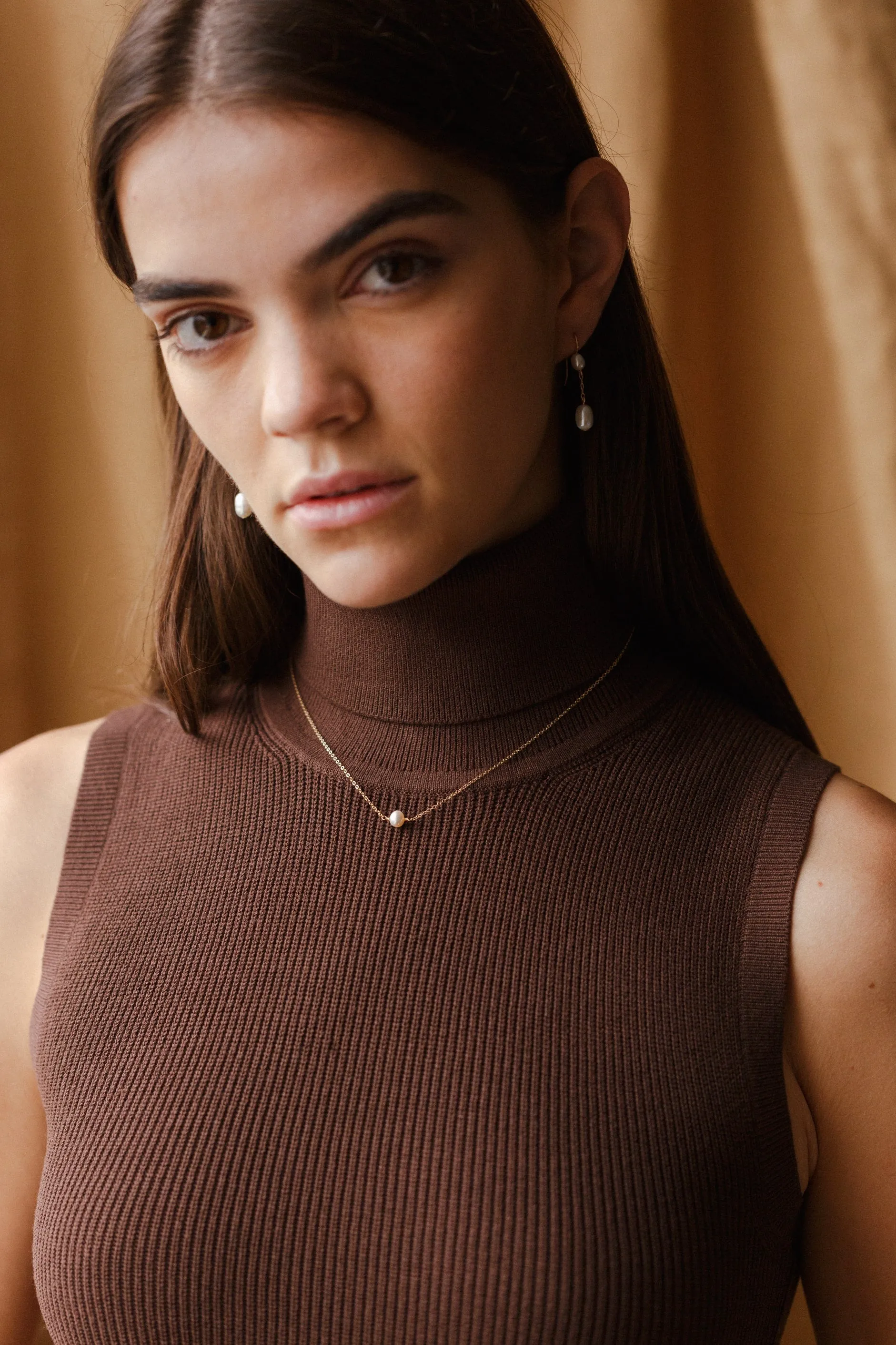 Solid Gold Essential Pearl Set