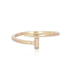 Striking Beauty Diamond Open Wrap Ring