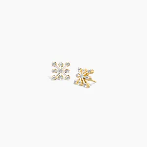 Striking Nakshatra diamond stud earrings