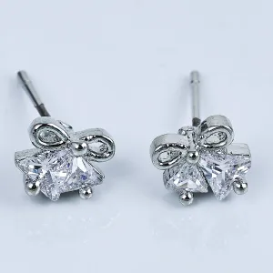 Sukkhi Striking Rhodium Plated Studs Earrings For Women
