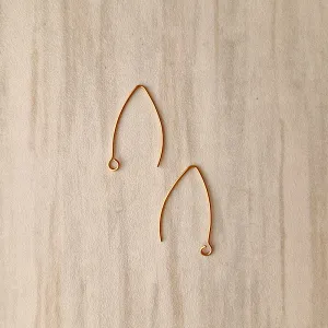V Hook Style Earrings