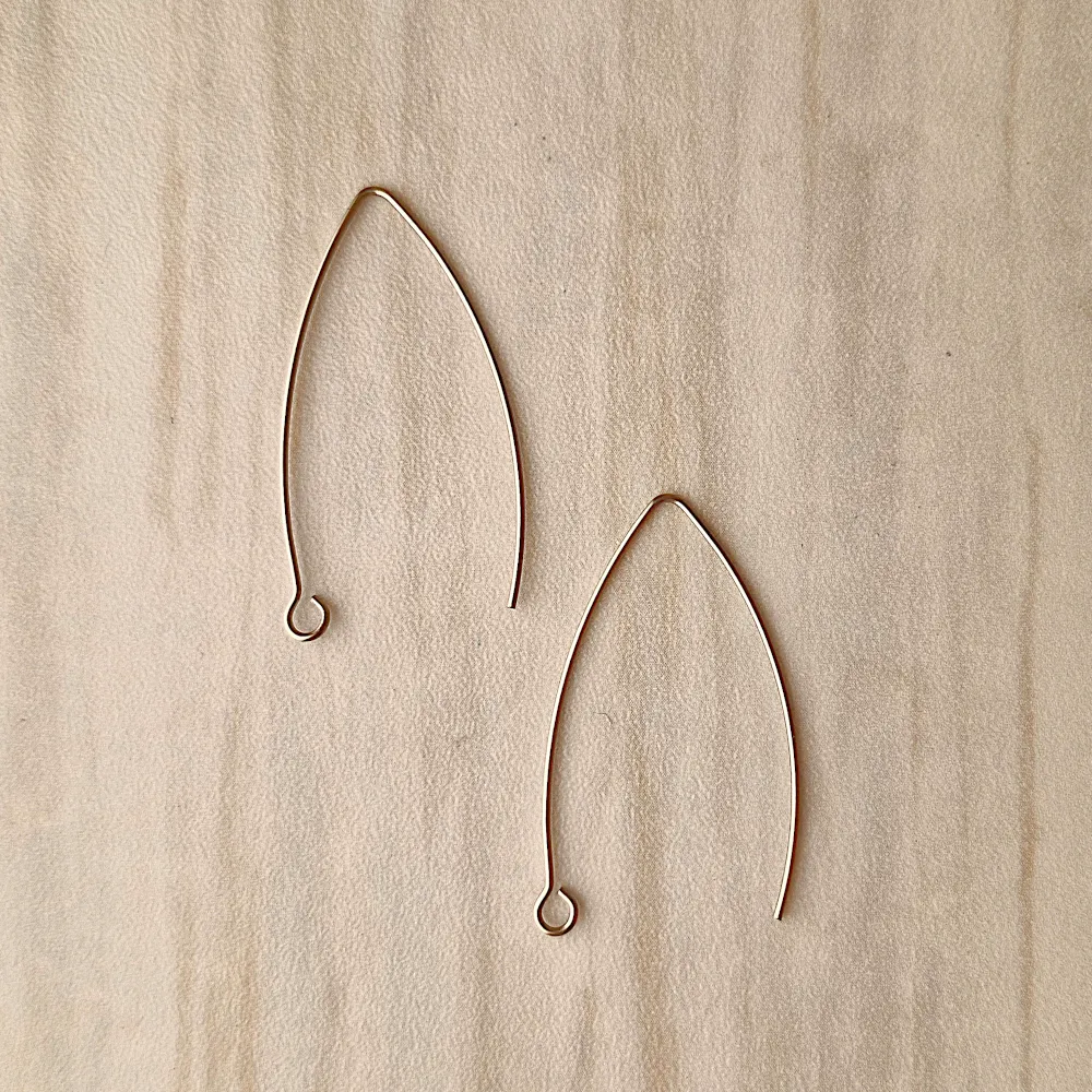 V Hook Style Earrings